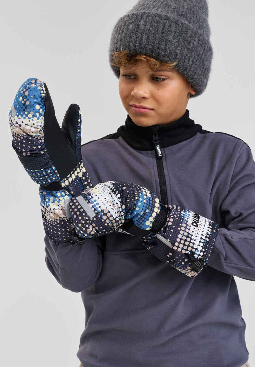 Vanukko - Kids' ReimaTec Waterproof Ski Mittens | Reima Quality